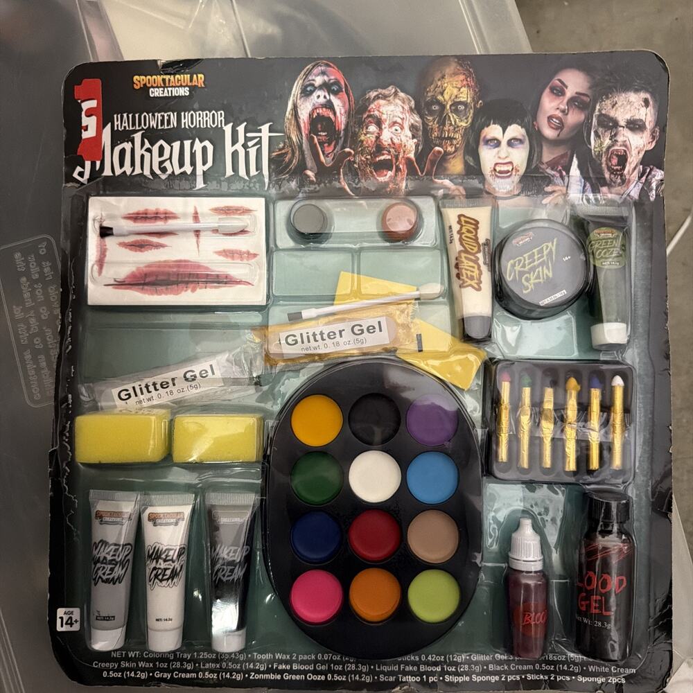 Spooktacular Creations Halloween Horror Paint Kit